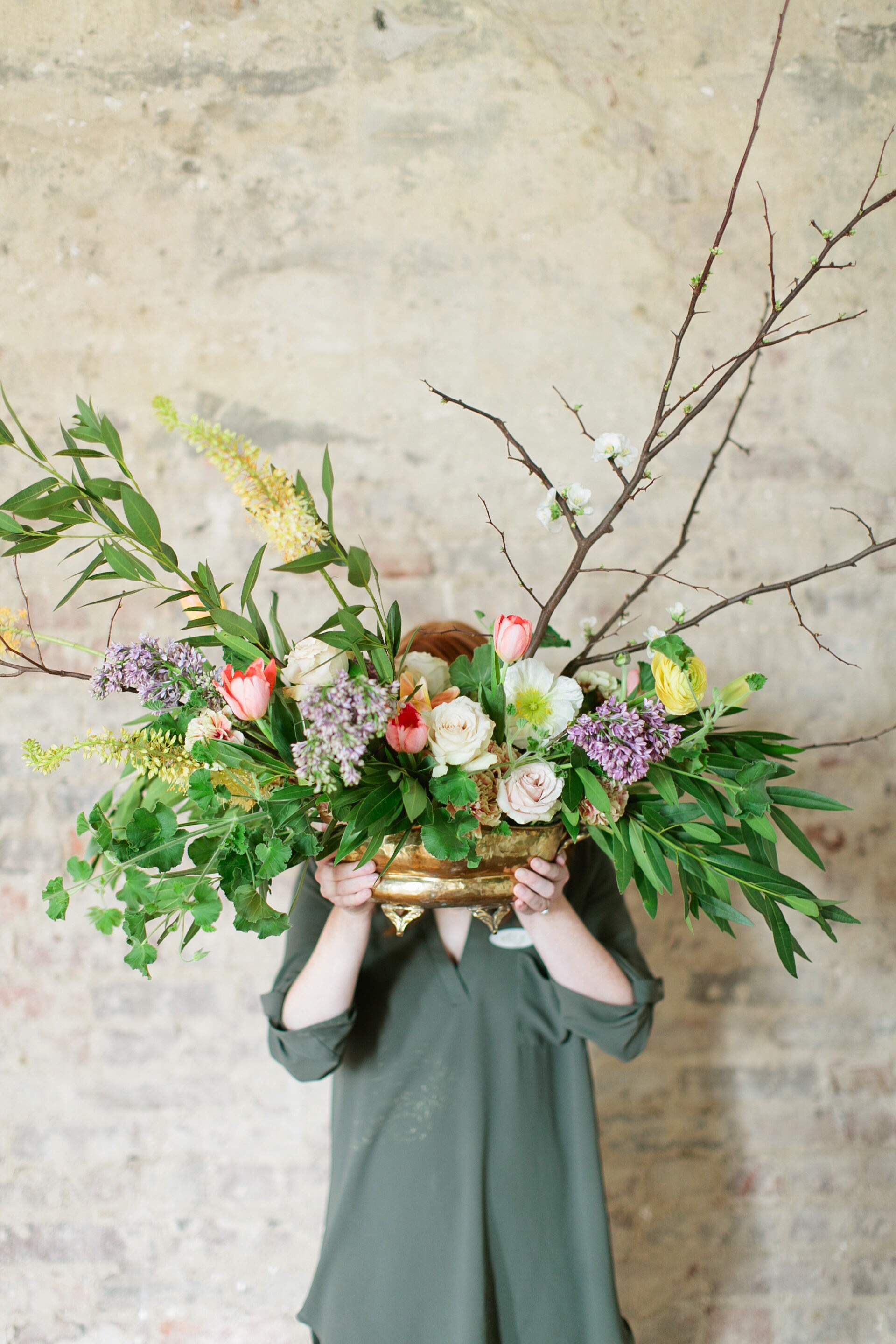  Floral arrangement inspiration | Nashville, Tennessee | The School of Styling - A three-day hands-on for creative entrepreneurs.  http://www.theschoolofstyling.com  